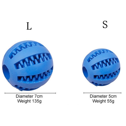 Tannrens- og lekeball for kjæledyr