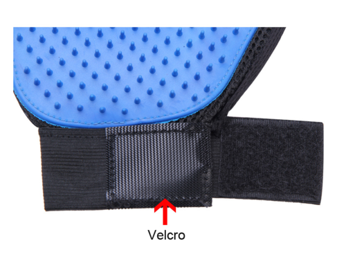 Hansker for fjerning av dyrehår / pelsstell